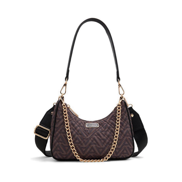 Aldo Azuline Women Shoulder Bag - Brown Overflow