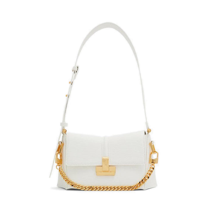 ALDO AVERIL WOMEN'S SHOULDER BAG - WHITE