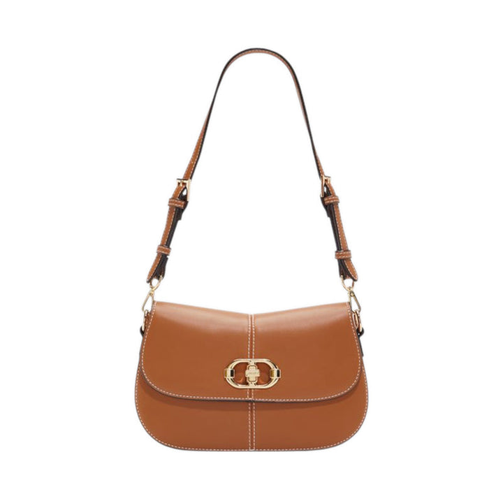 ALDO RUYANA SHOULDER BAG - COGNAC