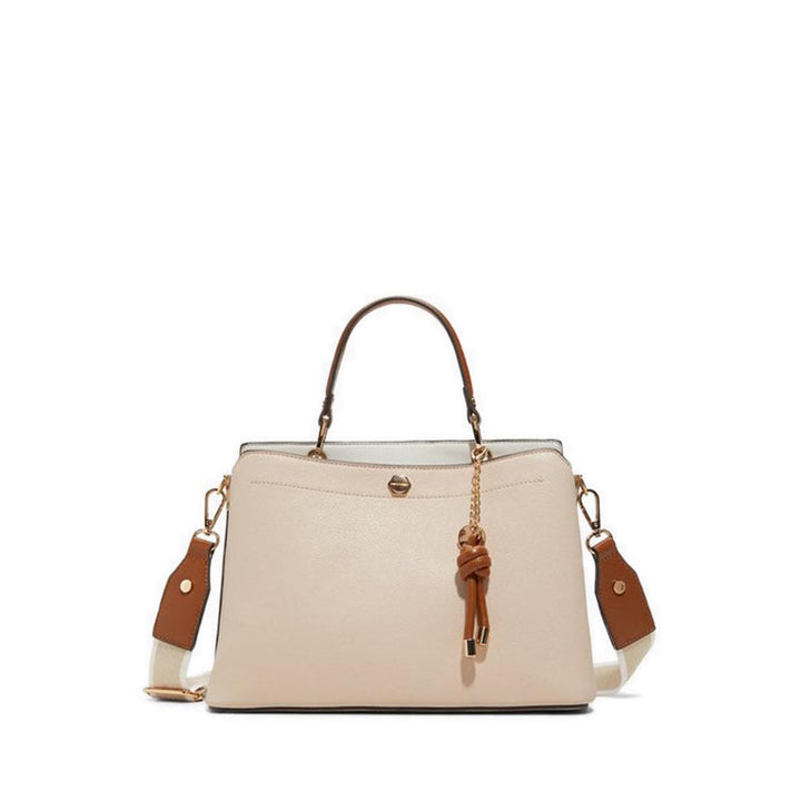 ALDO BERNARDOS WOMEN'S SATCHEL - TAUPE
