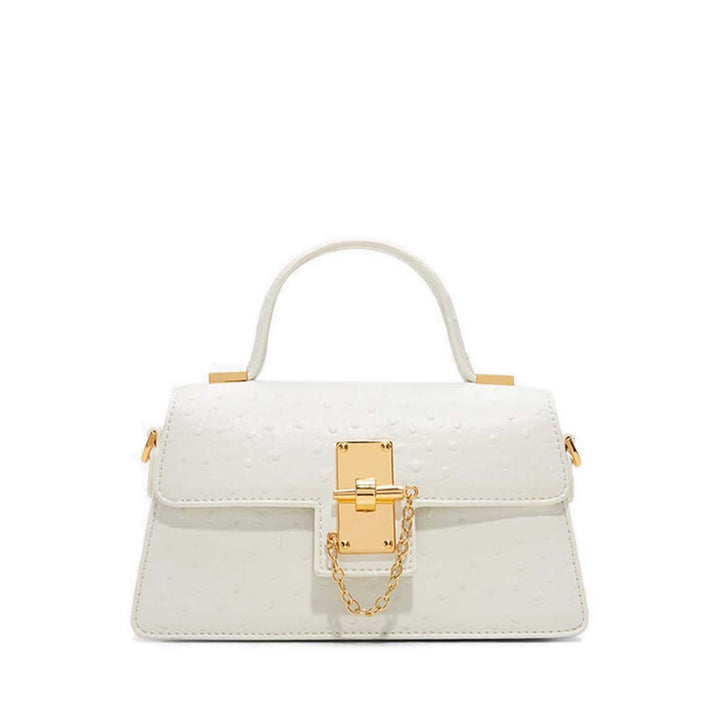 ALDO CALLUNA WOMEN'S TOP HANDLE BAG - WHITE