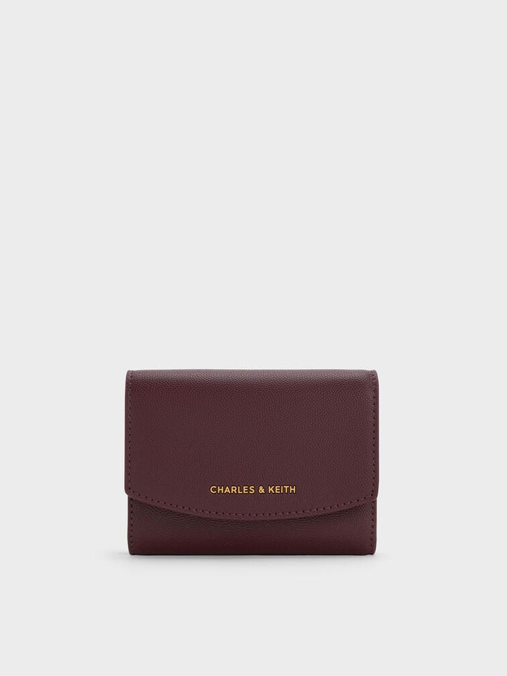 Charles & Keith Briony Curved Flap Wallet