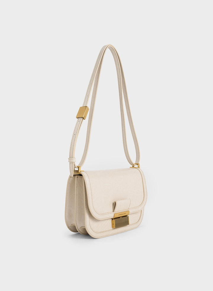 CHARLES & KEITH - Charlot Bag - Oat - Cocotree