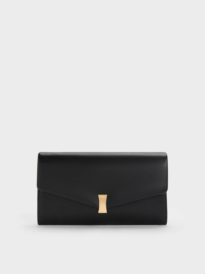 Charles & Keith Lilibet Chain-Strap Long Wallet