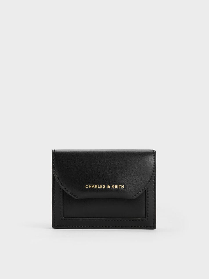 Charles & Keith Enola Canvas Small Wallet