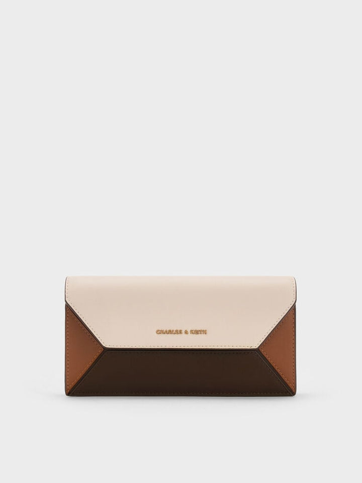 Charles & Keith Nasrin Geometric Long Wallet