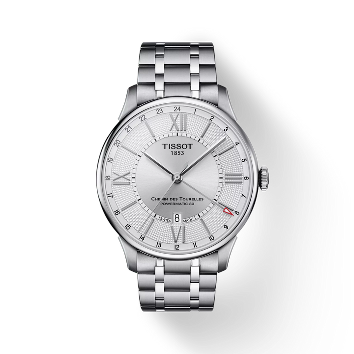 TISSOT CHEMIN DES TOURELLES POWERMATIC 80 GMT (T099.429.11.038.00) - Cocotree