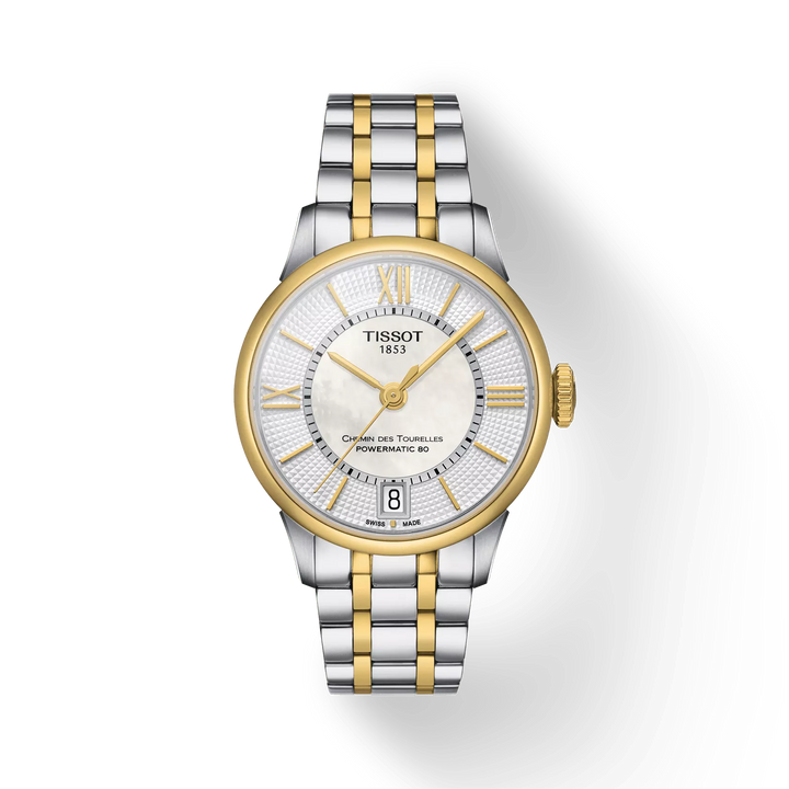 Tissot Chemin des Tourelles Powermatic 80 Lady (Model - T099.207.22.118.00) - Cocotree