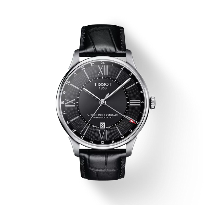 TISSOT CHEMIN DES TOURELLES POWERMATIC 80 GMT (T099.429.16.058.00) - Cocotree