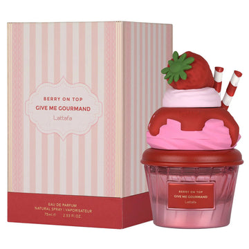 Lattafa Give Me Gourmand Berry On Top Perfume - 75ML EDP - Cocotree