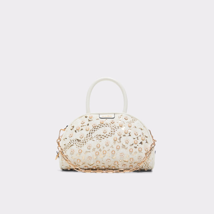 Michellie Women Top Handle Bags - White