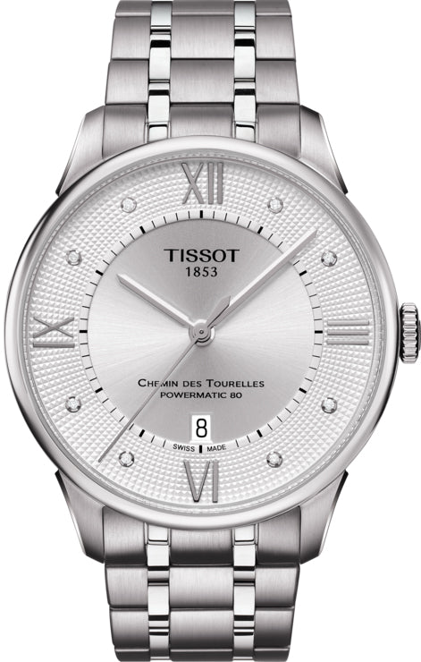 Tissot Chemin des Tourelles Powermatic 80 (Model - T099.407.11.033.00)